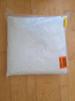 2x Rellenos cojines 40x40cm. Nuevos