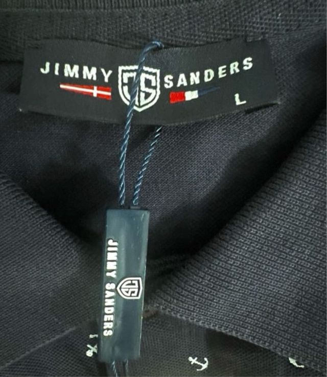 Talla L. Polo 100% algodón JIMMY SANDERS