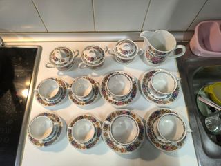 Juego café/té vintage Pontesa-Santa Clara