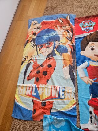 3 Toallas playa infantiles pack chollo