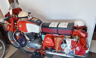 Gilera B 300 EXTRA NS. Motocicletta d'epoca.