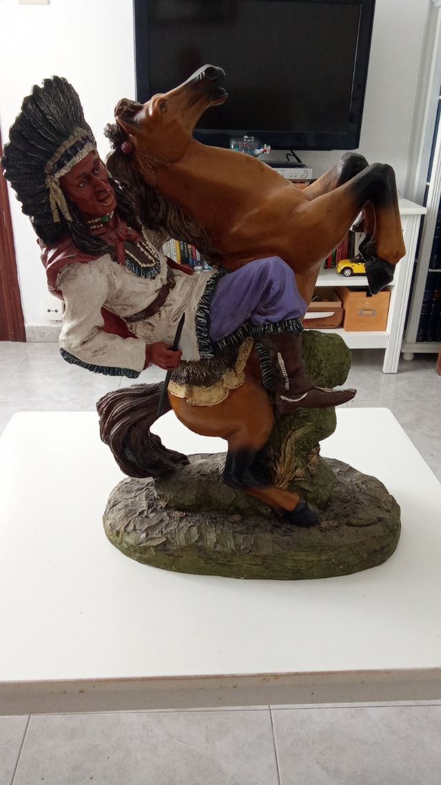 Figura Indio Caballo - Decorativa
