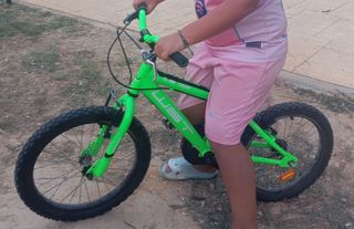 Bicicleta niño 16" verde