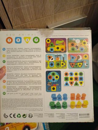 Geo Animals Trip - Juego de Encaje