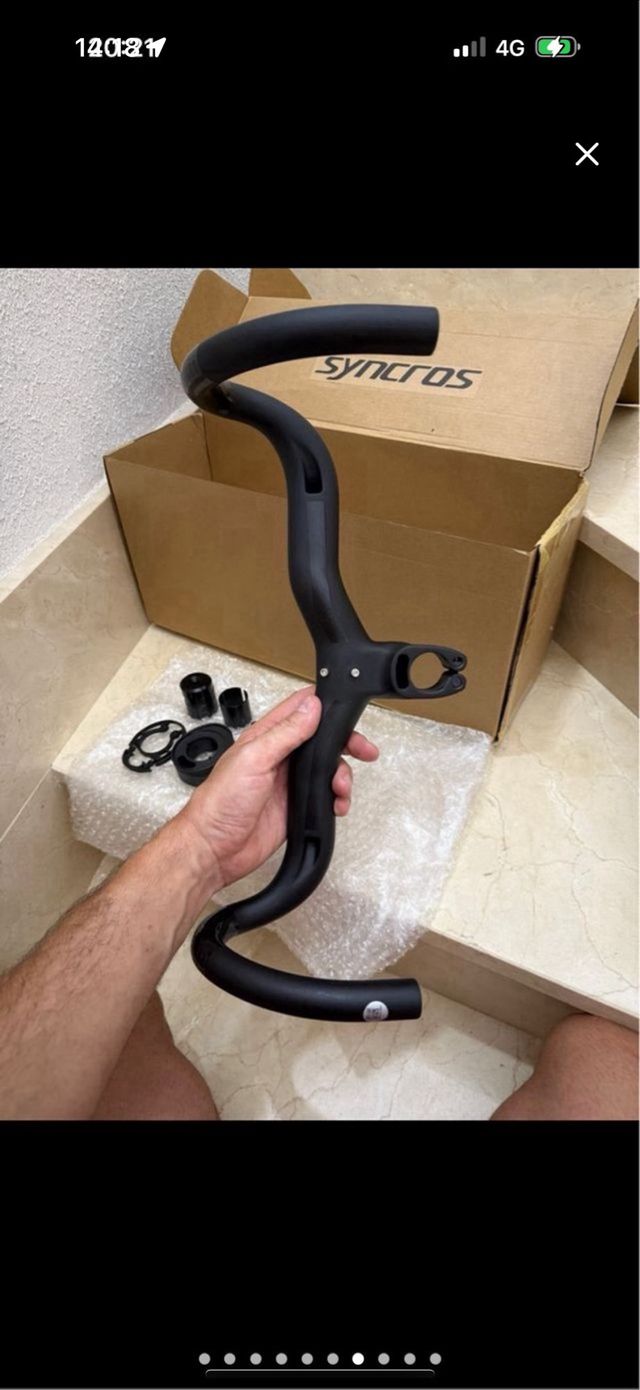 Manillar Syncros Creston ic Scott 380x90mm NUEVO