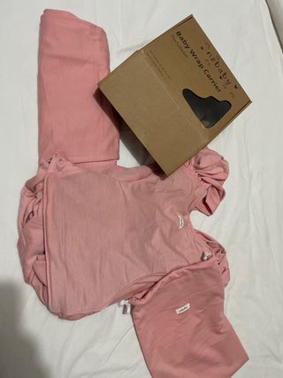 Portabebés Baby Wrap Carrier rosa