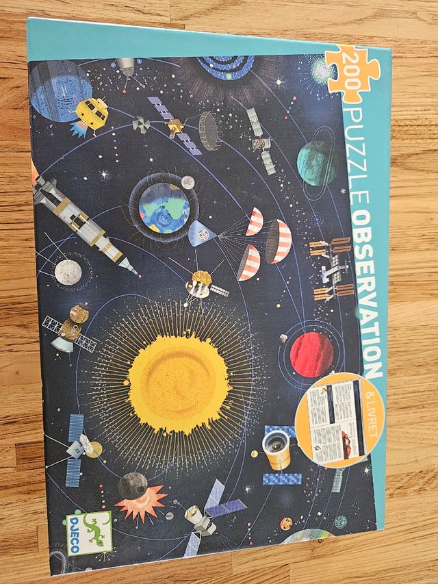 Puzzle espacial 200 piezas