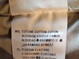 Pantaloni Sisley beige tg L