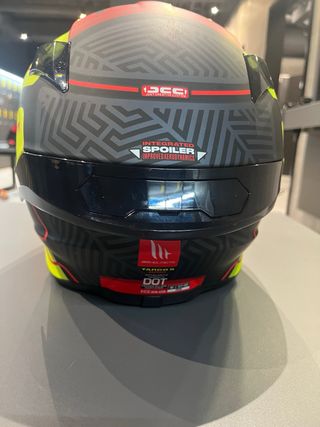 Casco MT Targo S - Amarillo/Rojo