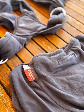 Mochila portabebés Caboo +Cottonblend