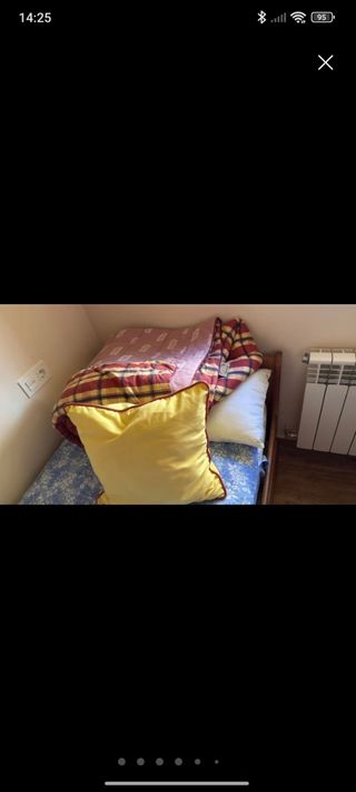 Cama nido, madera maciza, 90cm