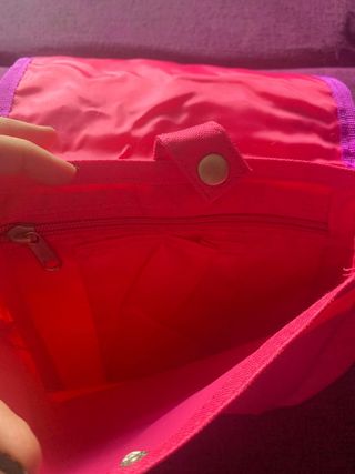 Bandolera Violetta rosa y morada