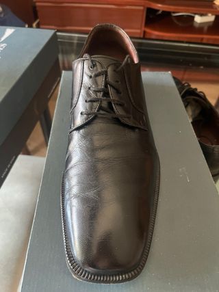 Stefani Rossi - Zapatos Piel Negro 45