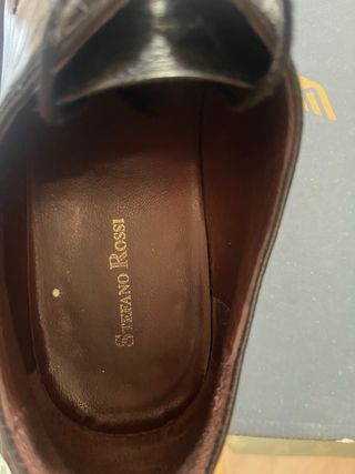 Stefani Rossi - Zapatos Piel Negro 45