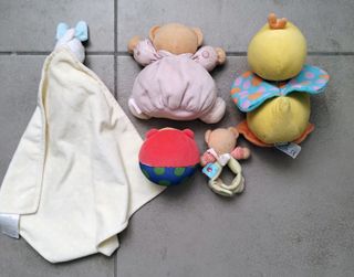 5 Peluche neonato morbidi