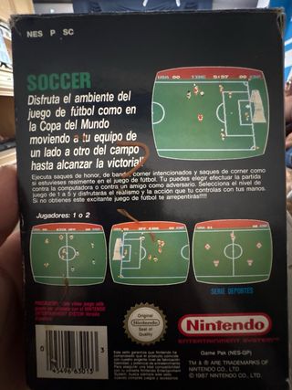 NES Soccer - Versión Española