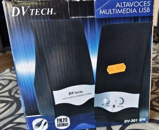 Altavoces DVTech USB - 2 unidades