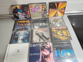 12 CDs Variados - Rock & Pop Español