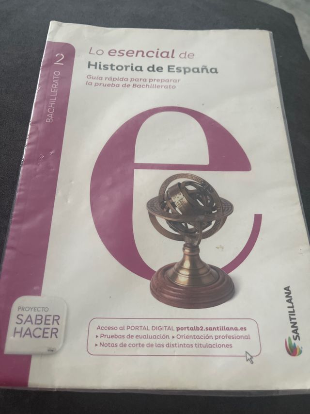 Libro Historia para selectividad