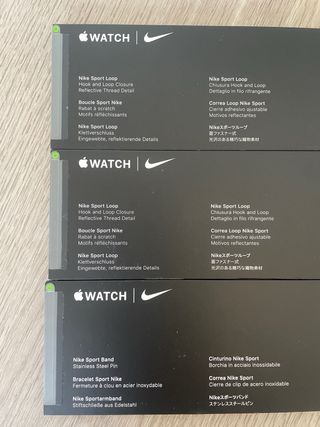 3 correas Apple Watch nuevas