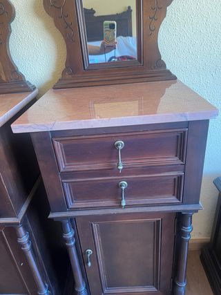 Cabecero cama madera maciza