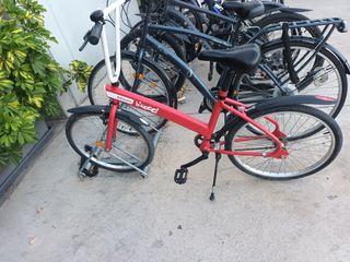 2 Bicicletas paseo 70 la gris 50la roja juntas100