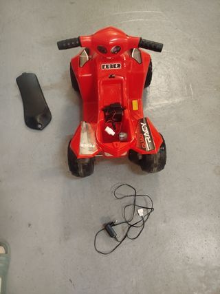 Quad eléctrico infantil Feber Racy