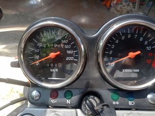 Suzuki 500GS Azul -  Motor excelente.