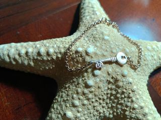 Pulsera Tous Corazón -plata y baño de Oro Rosa.