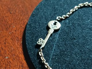 Pulsera Tous Corazón -plata y baño de Oro Rosa.