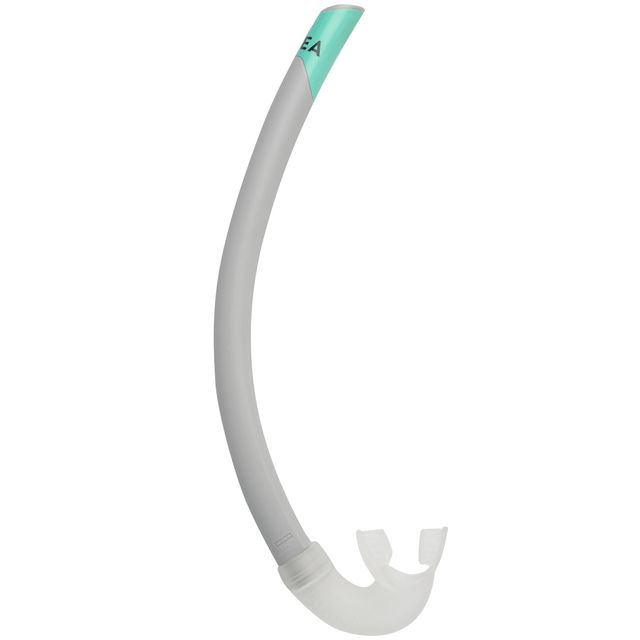 Kit Aletas Máscara Tubo Snorkel SNK 500 Niños Azul Gris