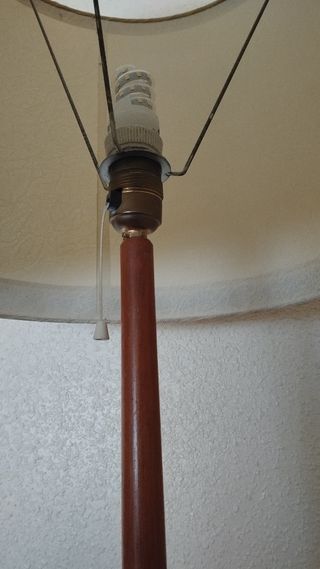 Lampara pie vintage años 70