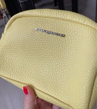 Bolso Adolfo Domínguez amarillo