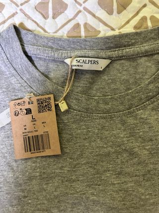 Camiseta Scalpers Gris