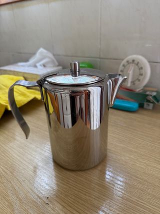 Cafetera de acero inoxidable
