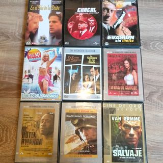58 DVDs: Pulp Fiction, Crash, etc