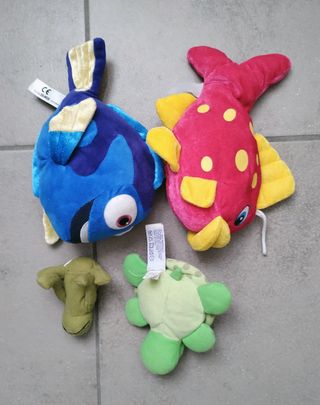 4 Peluche Animali Marini