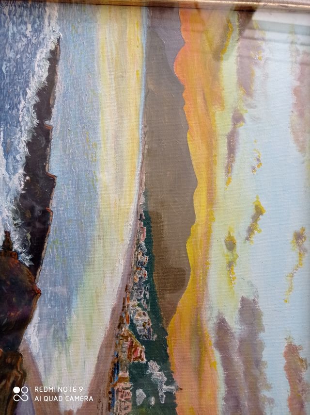 Quadro olio su tela - P.Nalli