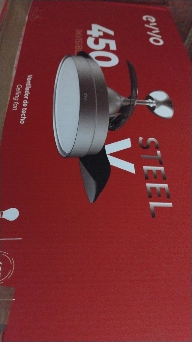 Ventilador techo evvo - 40W