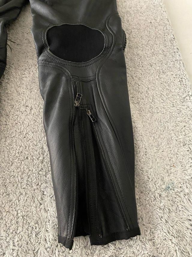 Pantalón moto de cuero Dainese 44
