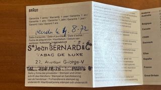 Isqueiro Braun Mach2 Vintage 1972