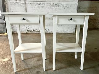 Mesitas Ikea Hemnes - Blancas