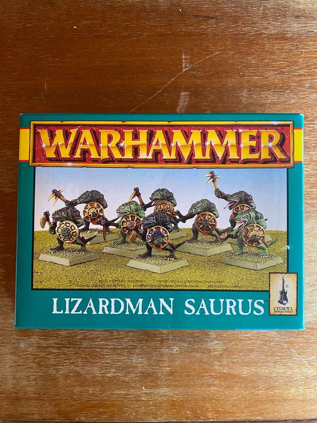 Miniaturas Warhammer Hombres Lagarto (1996)