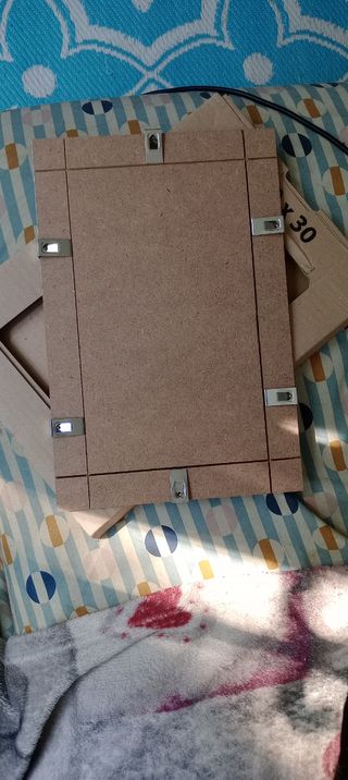 Cornice a giorno in vetro 20x30 nuova, da chiusura