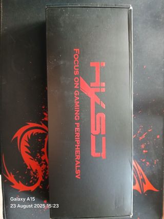 Teclado mecánico gaming RGB