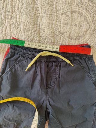 2-4 años 2 Bermudas Niño y 1 camiseta manga corta 