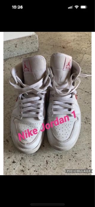Nike Air Jordan 1 bianche alte