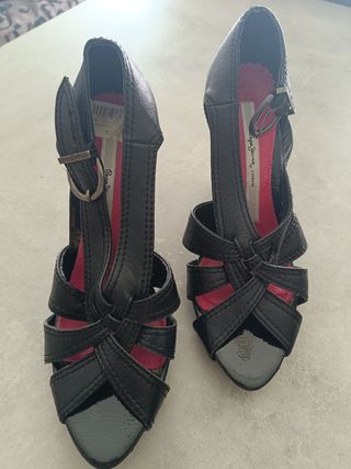 Sandalias Pepe Jeans negras, talla 36