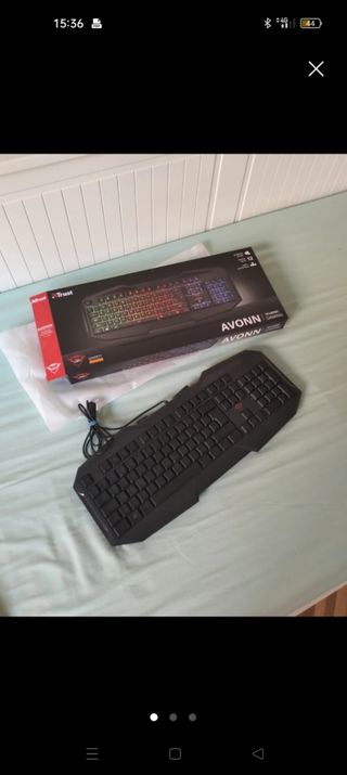 Teclado gaming Trust RGB