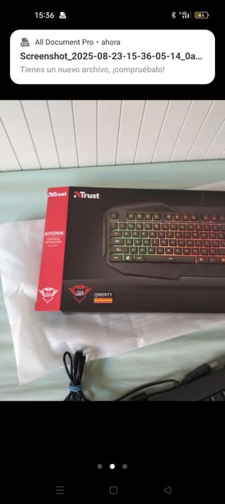 Teclado gaming Trust RGB